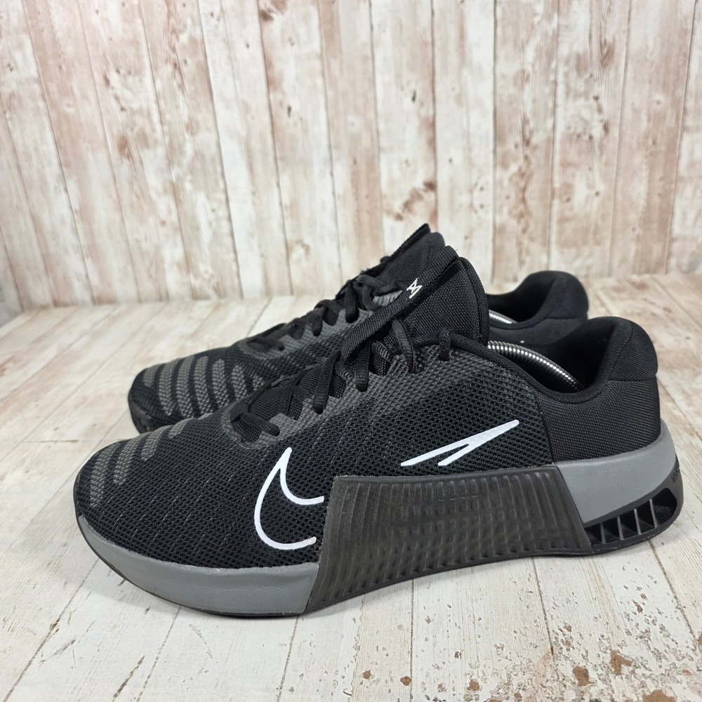 Nike Metcon 9 Mens 12.5 Black Smoke Grey Training Shoes DZ2617-001 - Picture 4 of 8